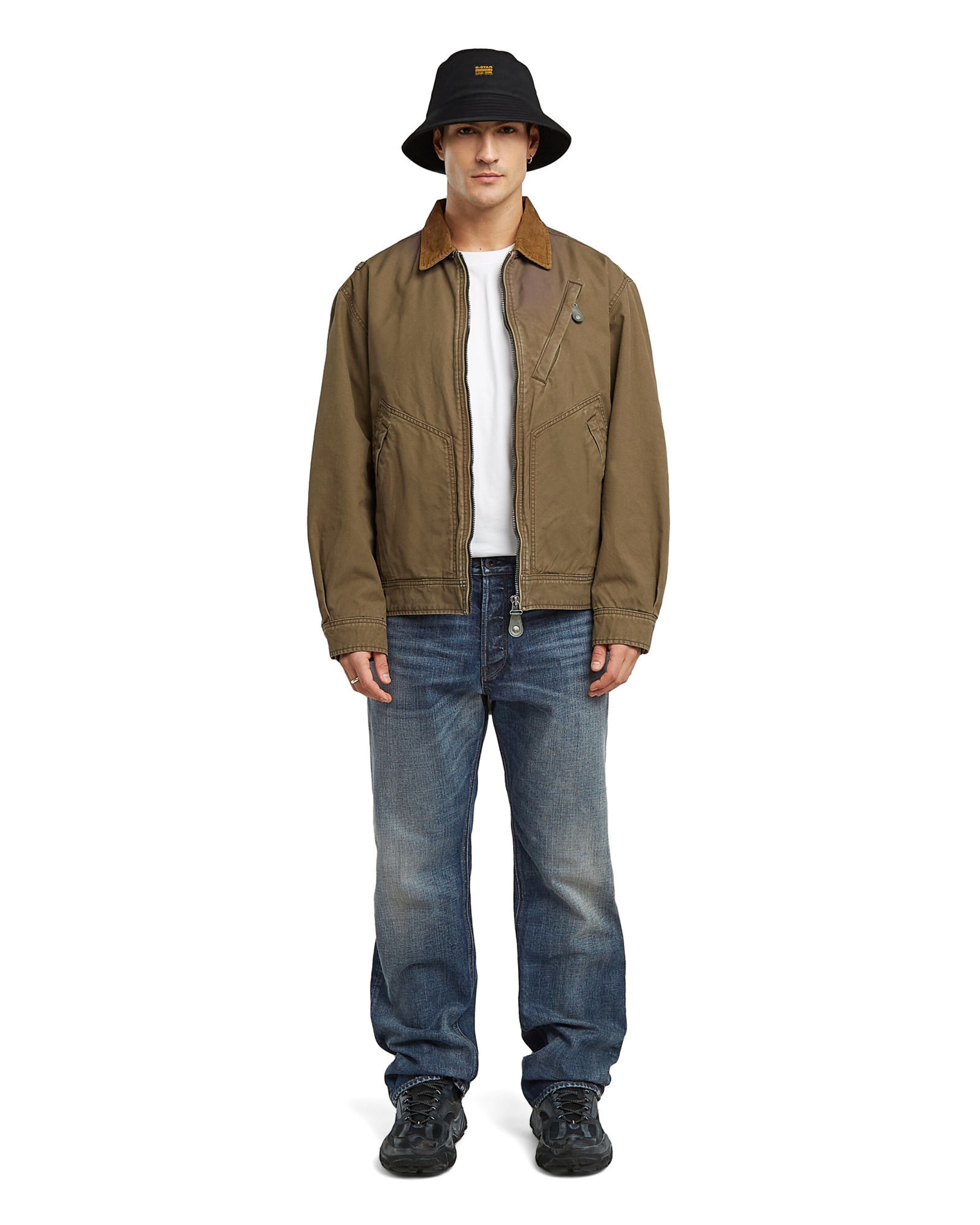 G-STAR Between-Season Jacket in Brown