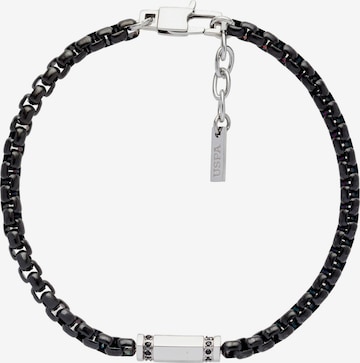 Bracelet 'Gerome' U.S. POLO ASSN. en noir : devant