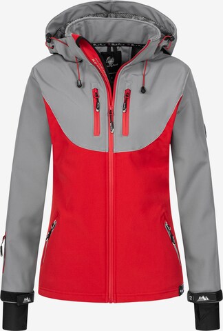 Rock Creek Outdoor Jacket in Red: front