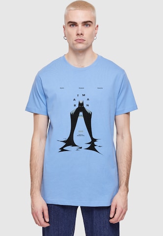 T-Shirt 'Batman made in Gotham City' Merchcode en bleu : devant