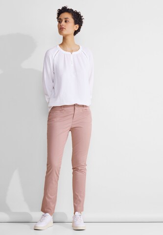 STREET ONE Slim fit Pants in Pink