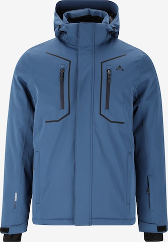 Whistler Outdoorjas 'Carbon' in Blauw: voorkant