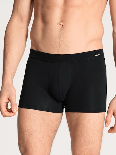 CALIDA Boxershorts 'Cotton Code' in L in de kleur Zwart, Productweergave