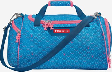 Borsa weekend di STEP BY STEP in blu: frontale