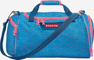 STEP BY STEP Sports Bag in Blue: front
