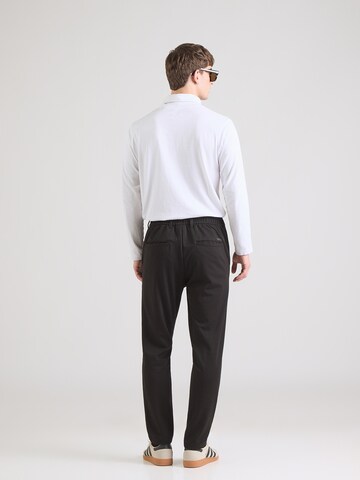 JACK & JONES - Tapered Pantalón chino 'JPSTACE' en negro: atrás