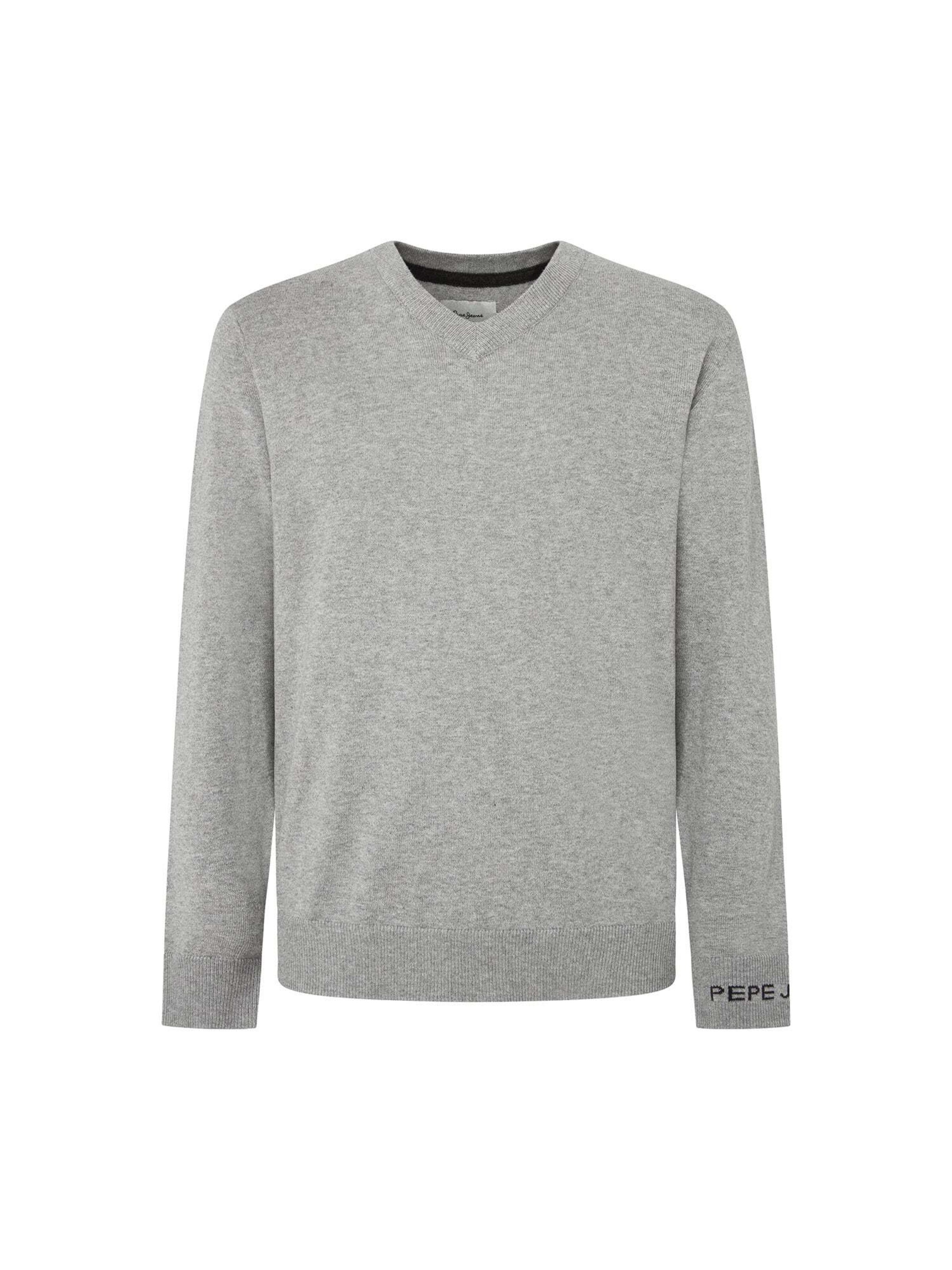Pepe Jeans Sweater 'NEW ANDRE' in Grey: front