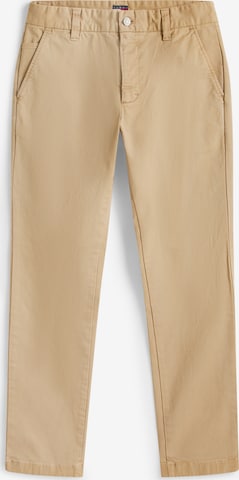 smėlio Tommy Jeans „Chino“ stiliaus kelnės 'SCANTON': priekis