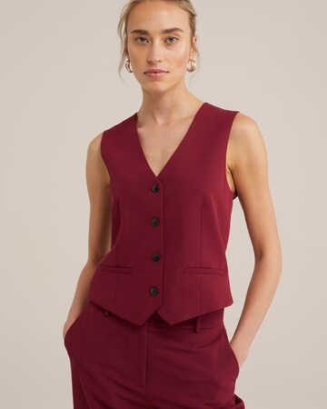 WE Fashion Kamizelka w kolorze czerwony