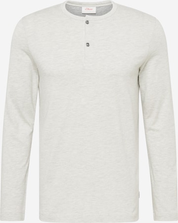 s.Oliver Shirt in Beige: voorkant