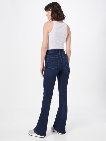 G-Star RAW Flared Jeans ''3301' i blå