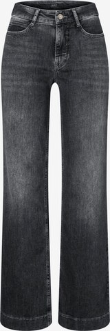 MAC Wide Leg Jeans in Schwarz: predná strana