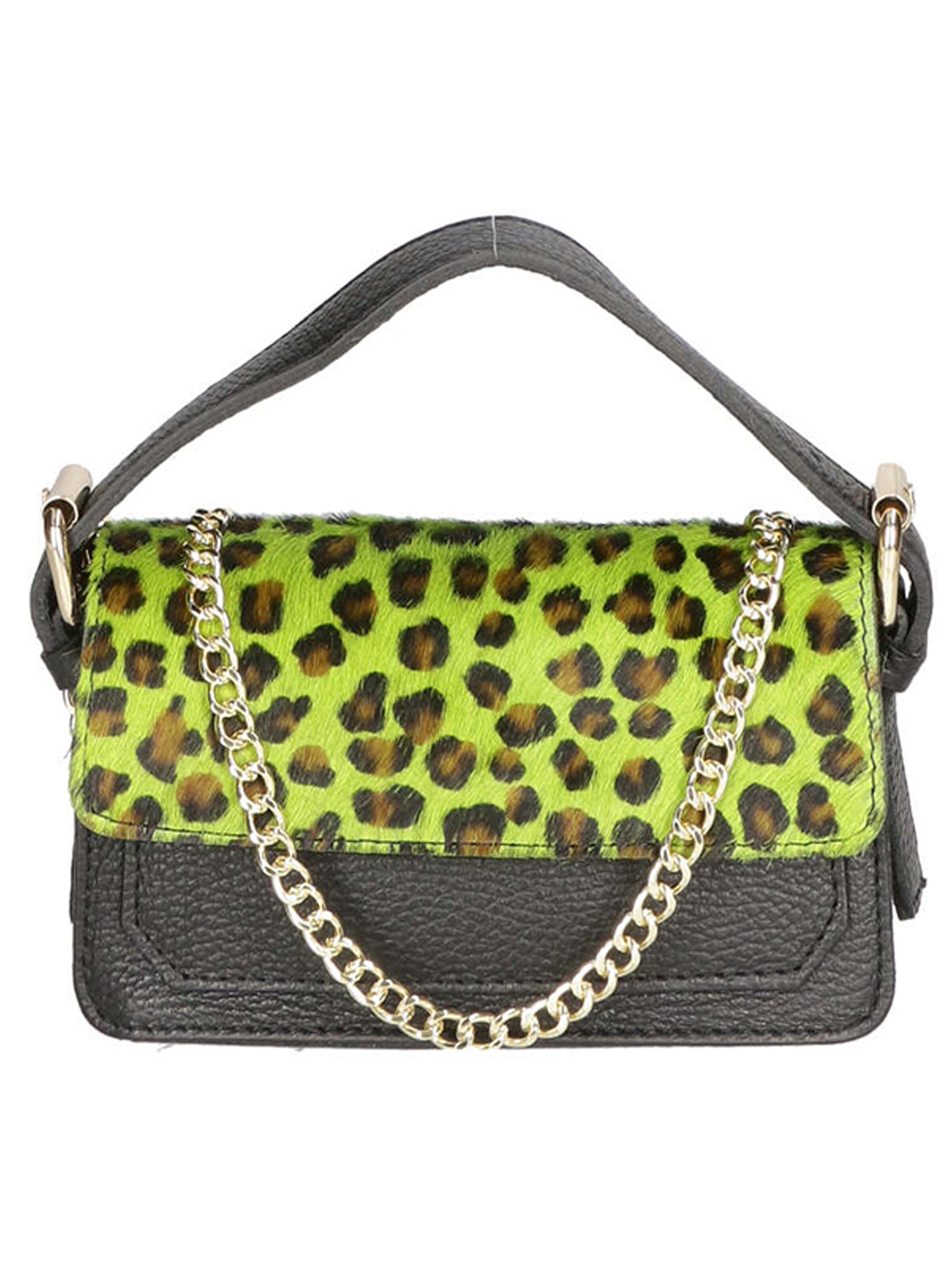 Borsa a mano di Gave Lux in verde: frontale