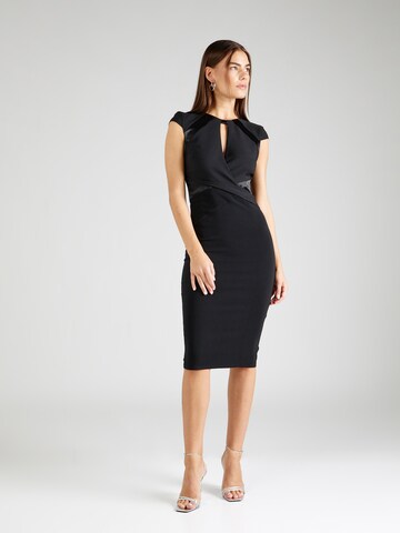 Lipsy Sheath dress in Black: front