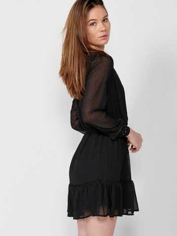 Rochie de la KOROSHI pe negru