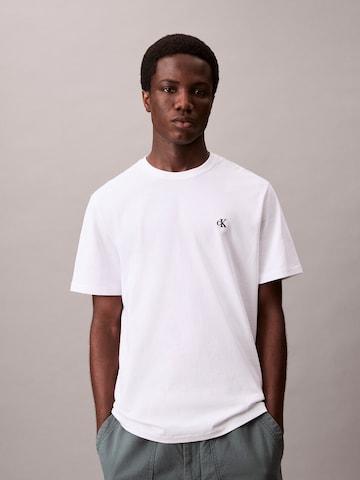 Calvin Klein Jeans Tričko - Biela: predná strana