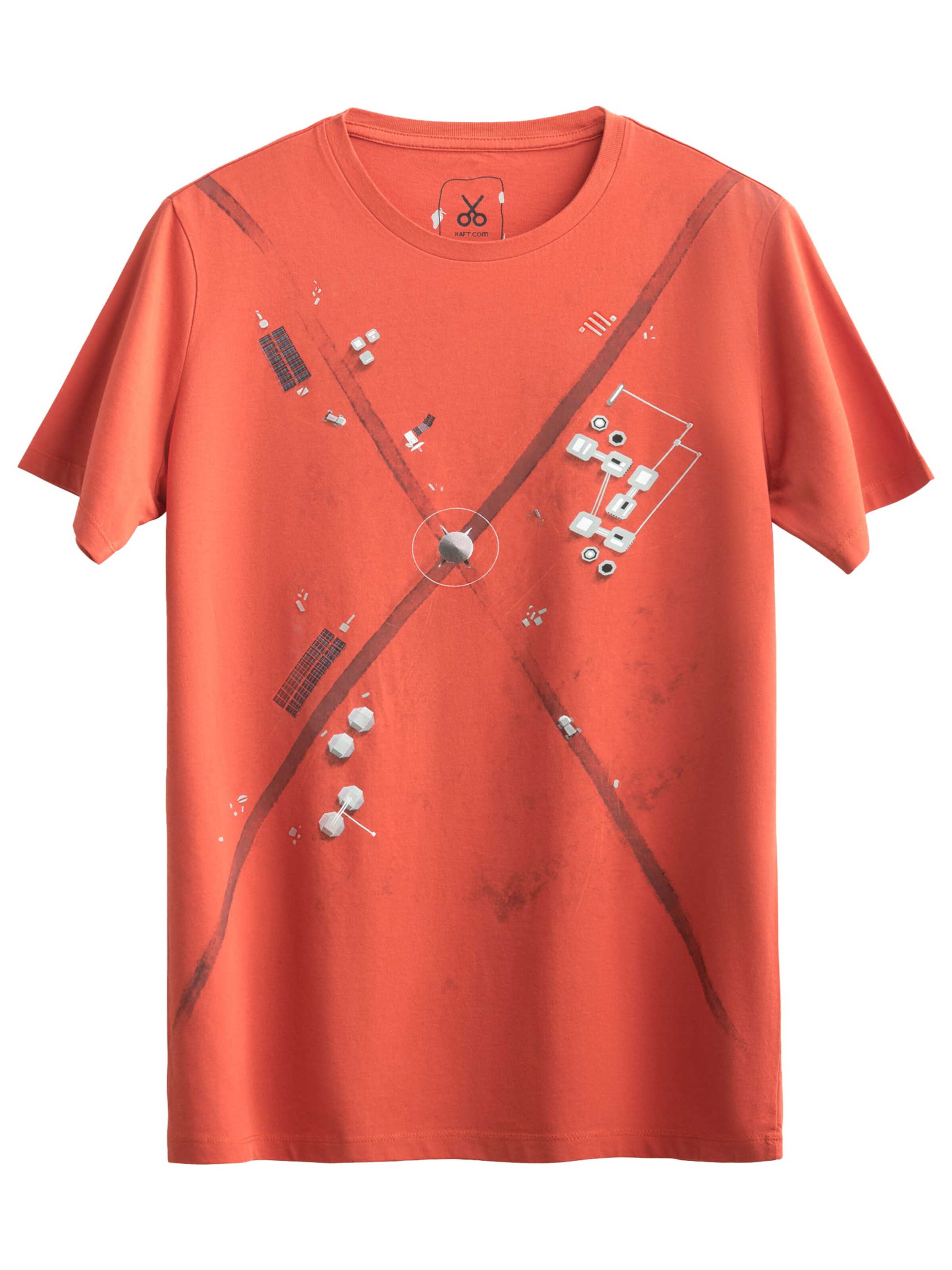 Kaft Shirt 'Rodot' in Orange: front