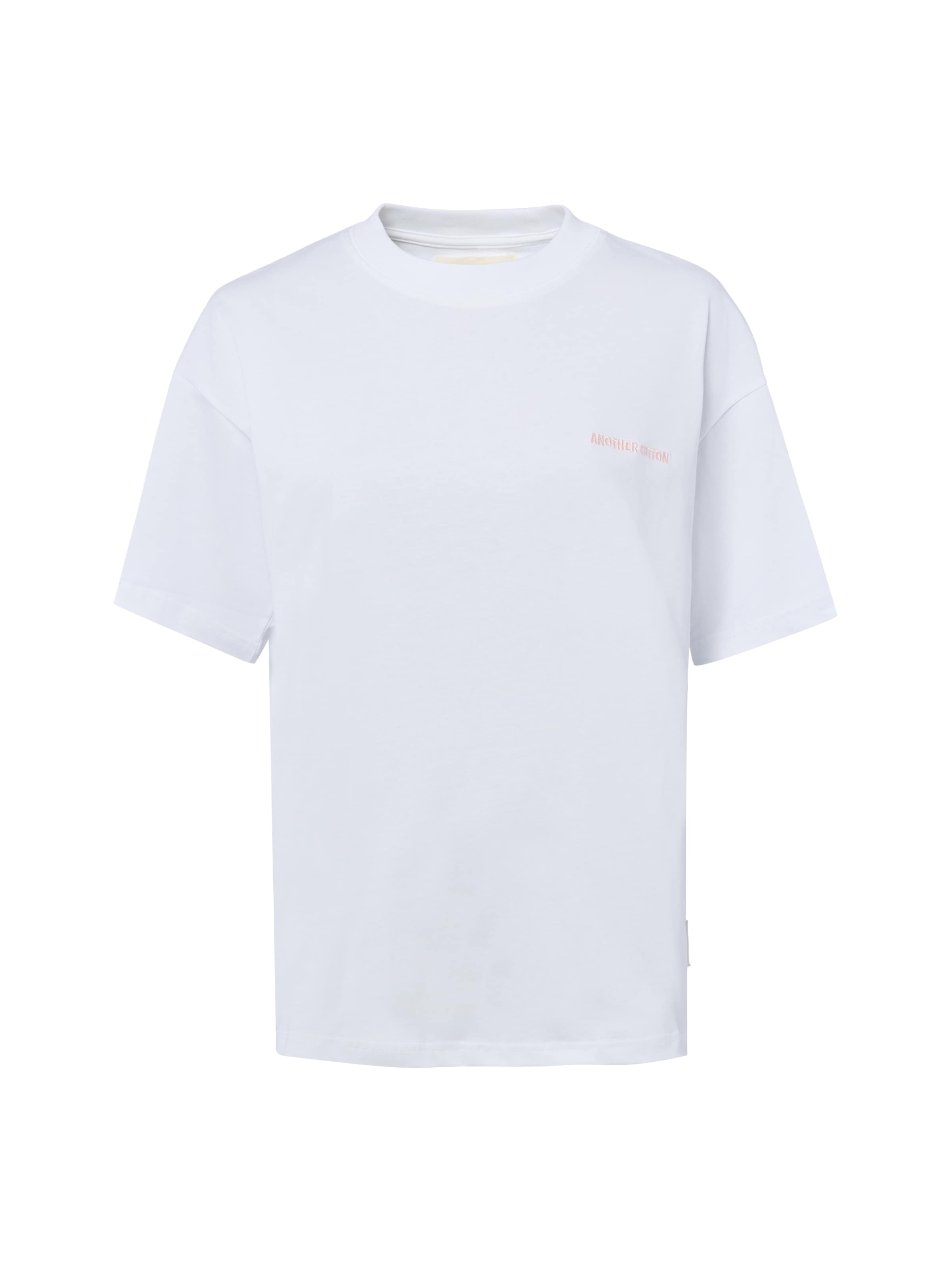 Another Cotton Lab T-Shirt 'Mat Essentials' in Weiß: Vorderseite