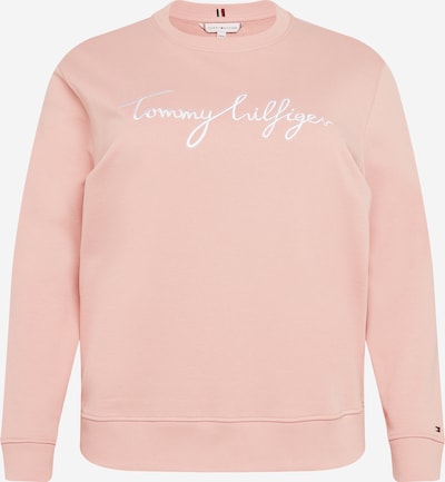 Tommy Hilfiger Curve Sweater majica u roza / bijela, Pregled proizvoda