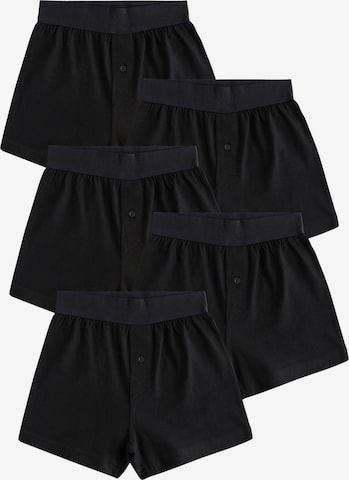 Next Unterhose in Schwarz: Vorderseite
