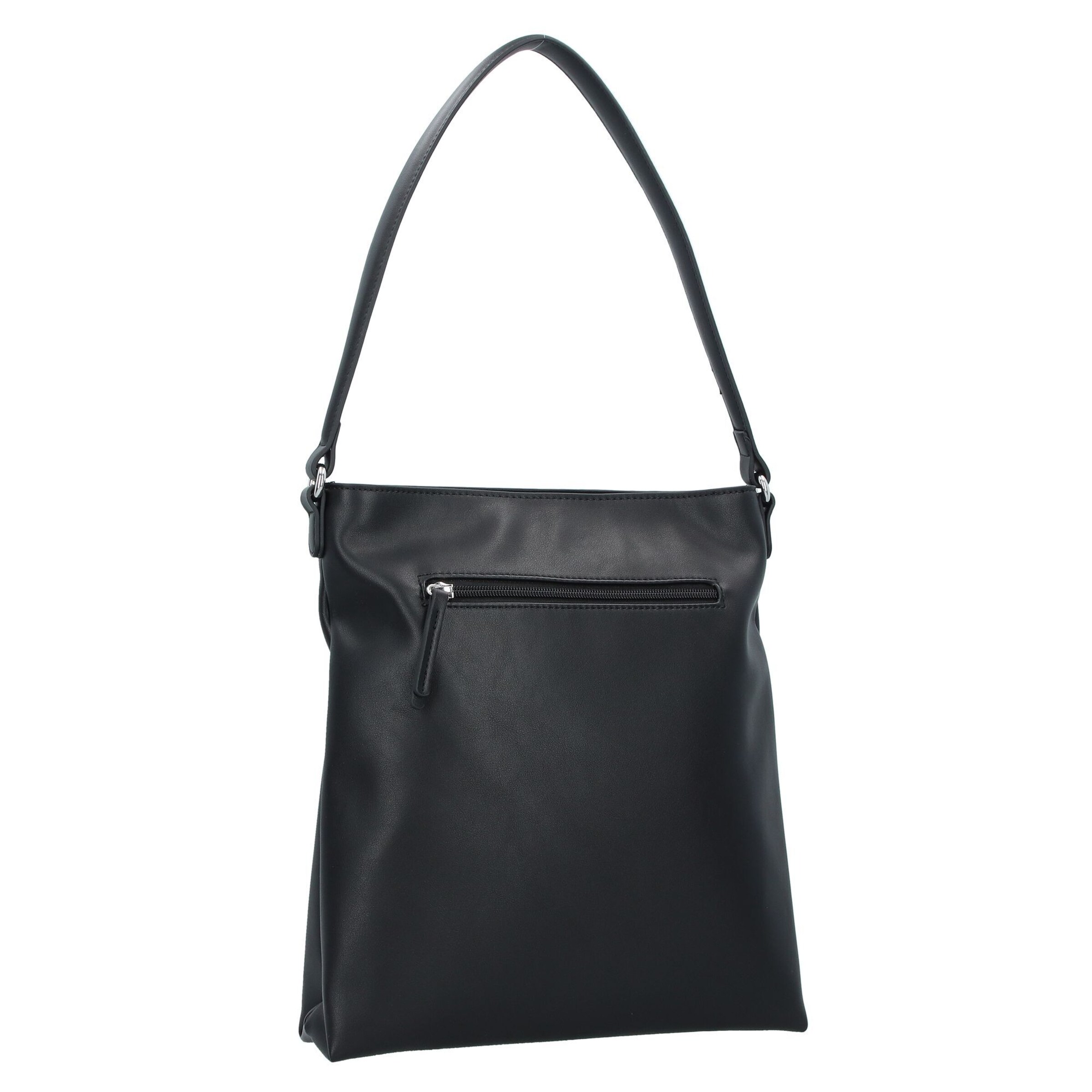 Sac bandoulière 'Poppy' TOM TAILOR en noir