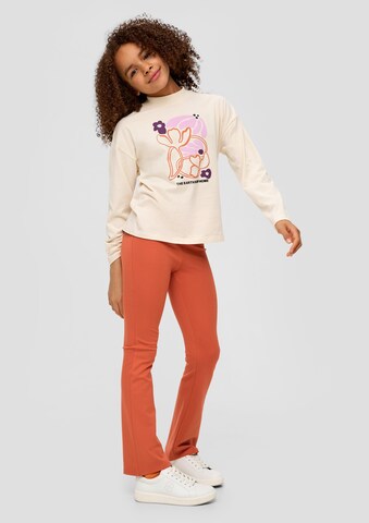 s.Oliver Flared Leggings in Oranje