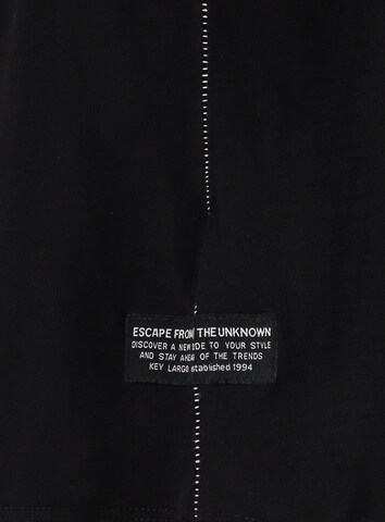 Key Largo Тениска 'OREGON TRAIL' в черно
