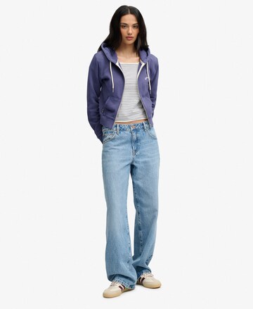 Superdry & Co Sweatvest 'Essential' in Blauw