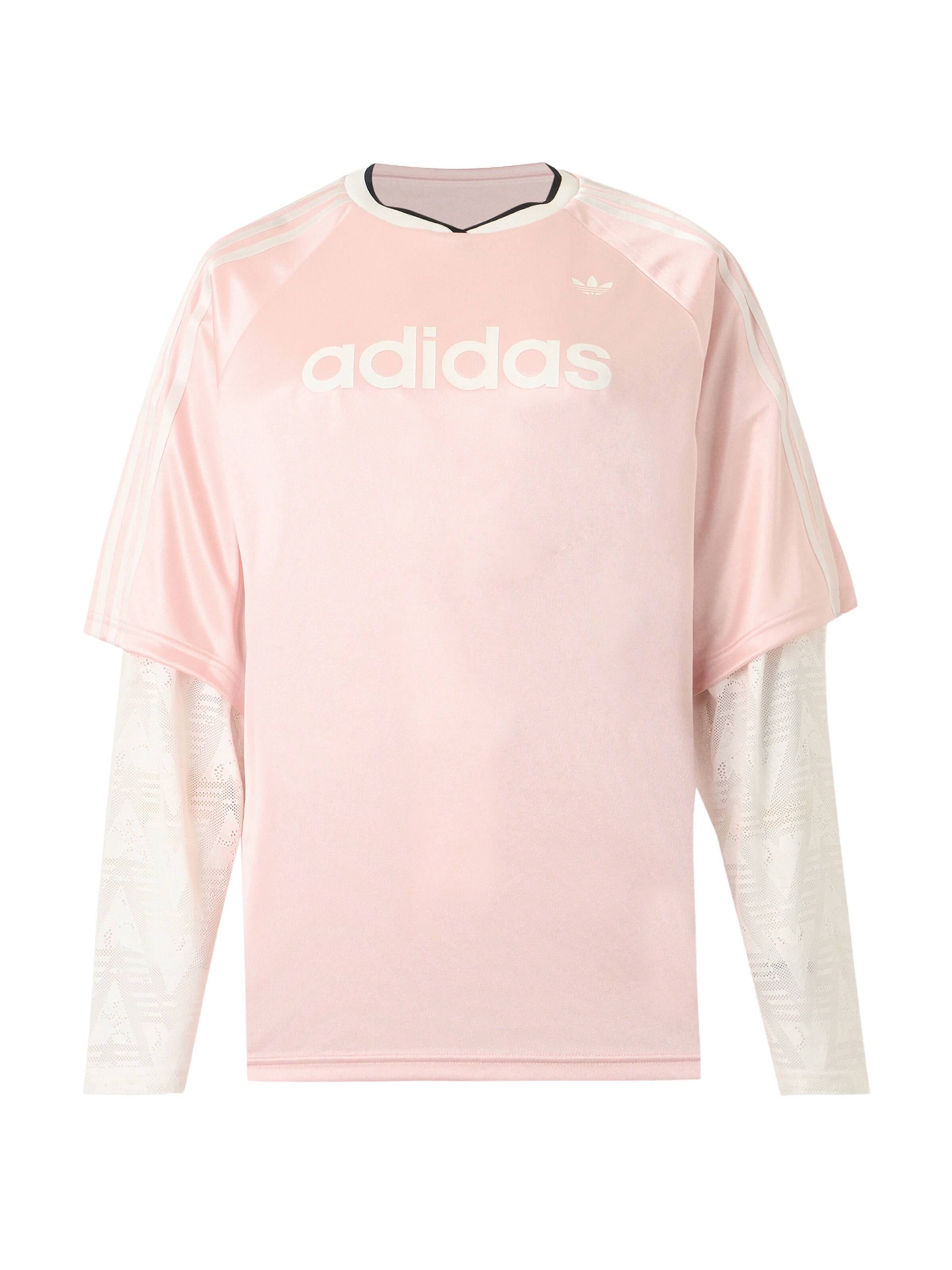 T-shirt ADIDAS ORIGINALS en rose : devant