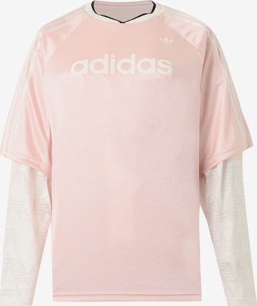 T-shirt ADIDAS ORIGINALS en rose : devant