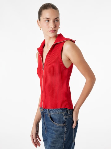 Koton Gebreide bodywarmer in Rood