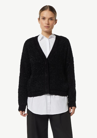 COMMA Strickjacke in Schwarz: Vorderseite