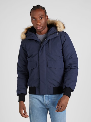 Giacca invernale 'Everest' di Superdry in blu: frontale
