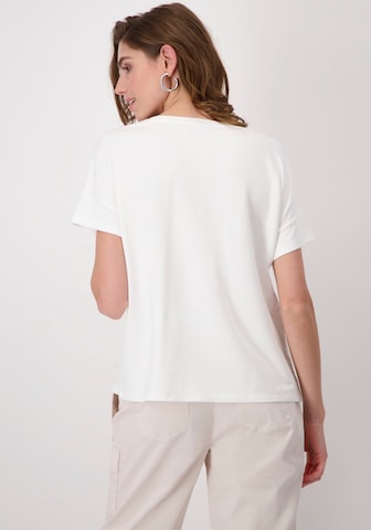 T-shirt monari en blanc