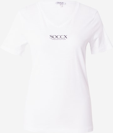 Soccx Shirt in Wit: voorkant