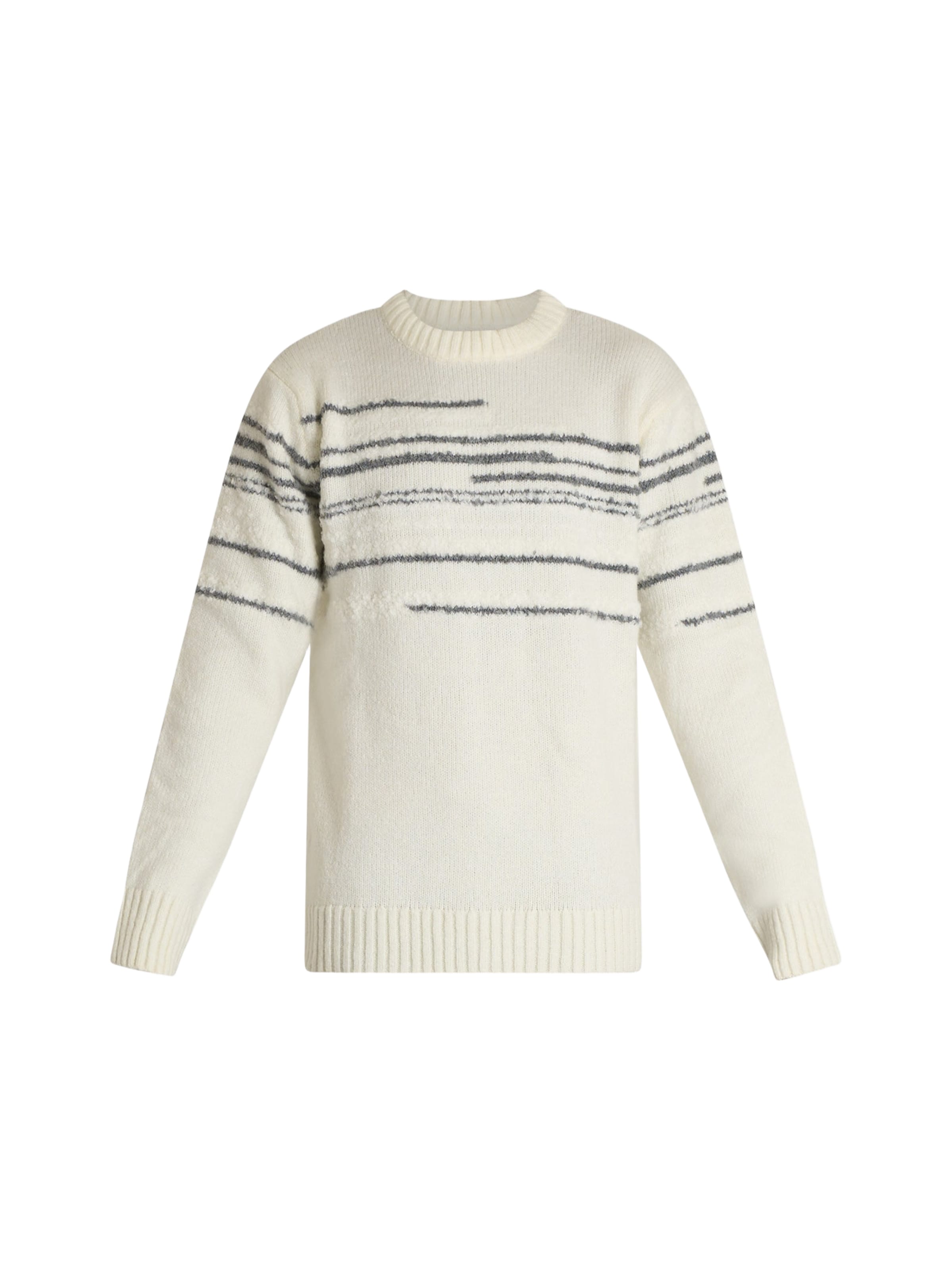 SSEINSE - Pullover em branco: frente