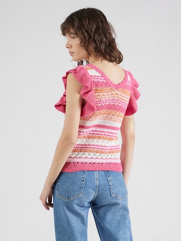 ONLY - Top de punto 'FREIDA' en rosa