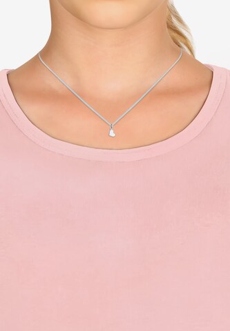 ELLI Halskette Herz, Kleeblatt, Mutter und Kind in Silber