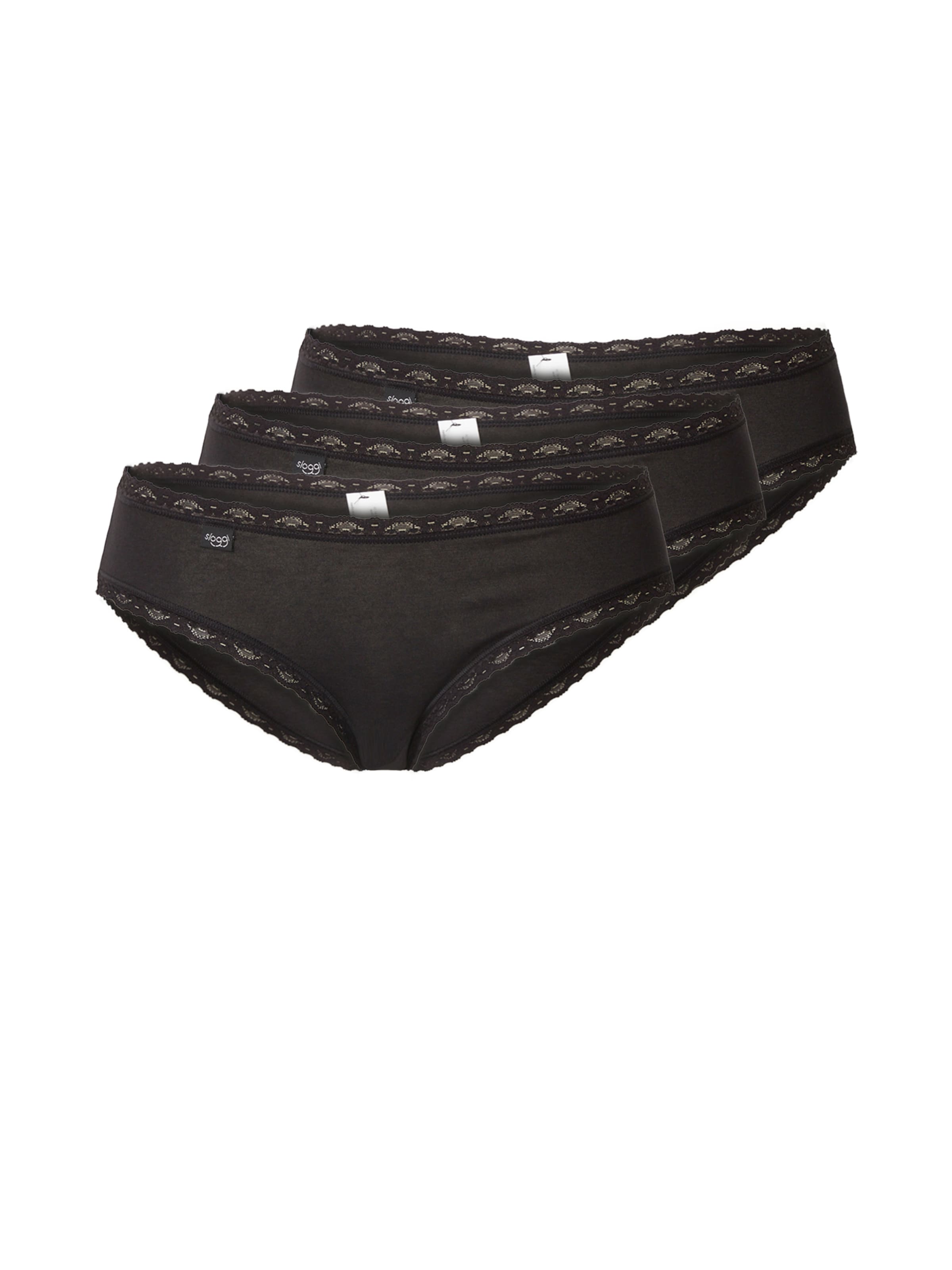 SLOGGI Slip i sort: forside