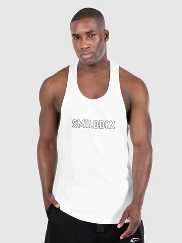 Smilodox Shirt 'Kelvin' in Wit: voorkant