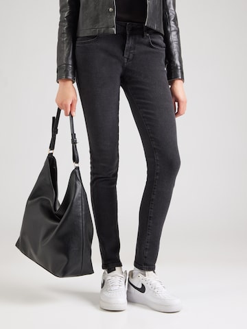 LTB Skinny Jeansy w kolorze czarny: przód