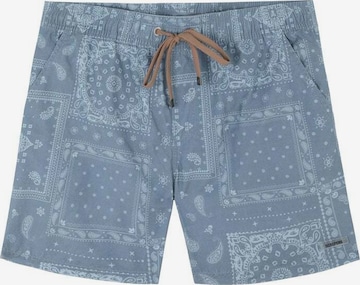 Scalpers Board Shorts in Blue: front