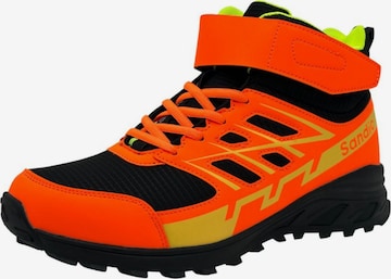 Nowaland Boots 'Leichter Outdoor-Schuh mit Profilsohle' in Orange: Vorderseite