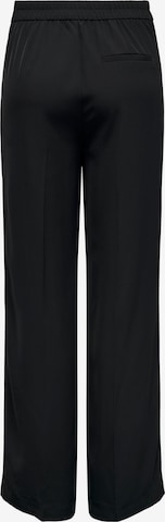 ONLY Regular Pleat-Front Pants 'LAURA' in Black