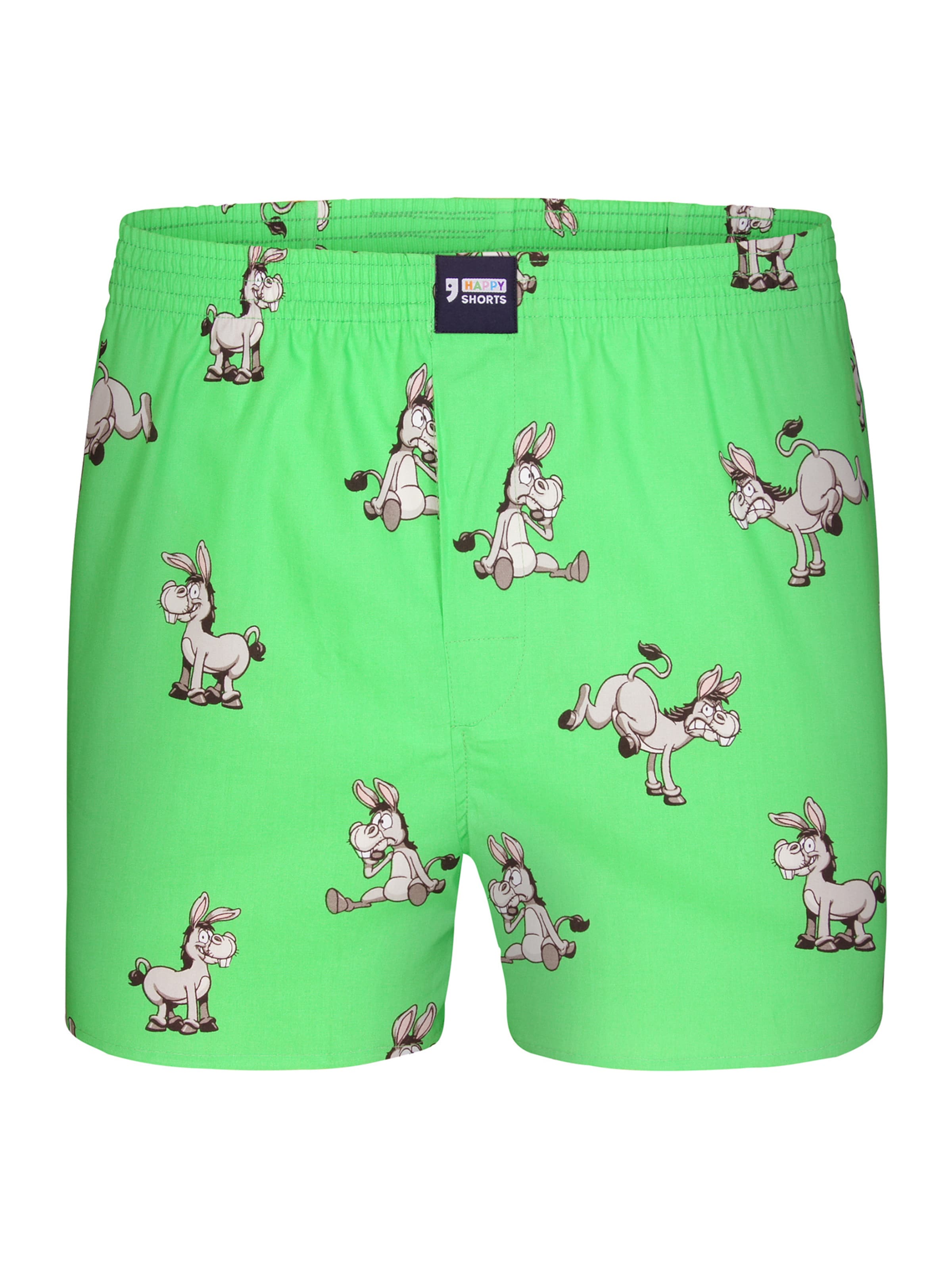 Boxers ' Motive ' Happy Shorts en mélange de couleurs : devant