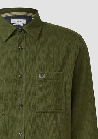 s.Oliver Regular Fit Hemd in Grün