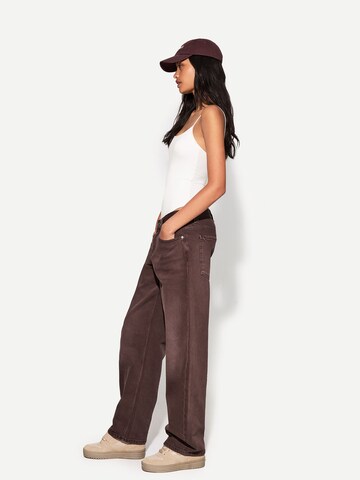 Body a maglietta di Bershka in beige