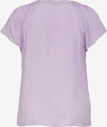 ONLY Carmakoma Blouse 'Kria' in Purple