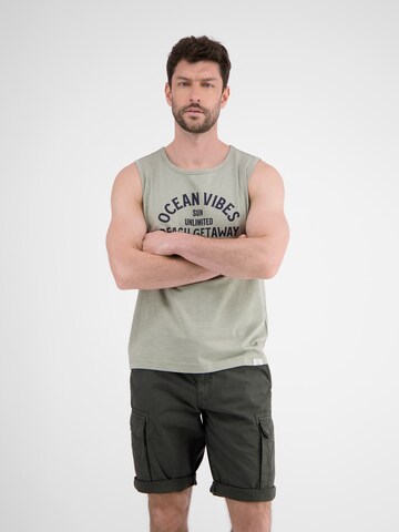LERROS Shirt in Groen: voorkant