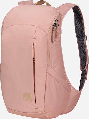 JACK WOLFSKIN Backpack in Pink: front